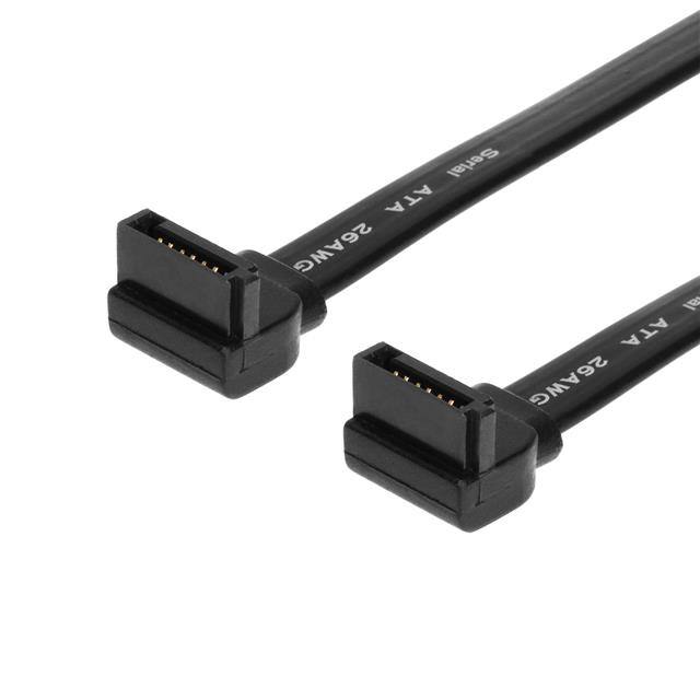 SS-035RR 14IN BLACK SATA DEVICE CABLE RIG