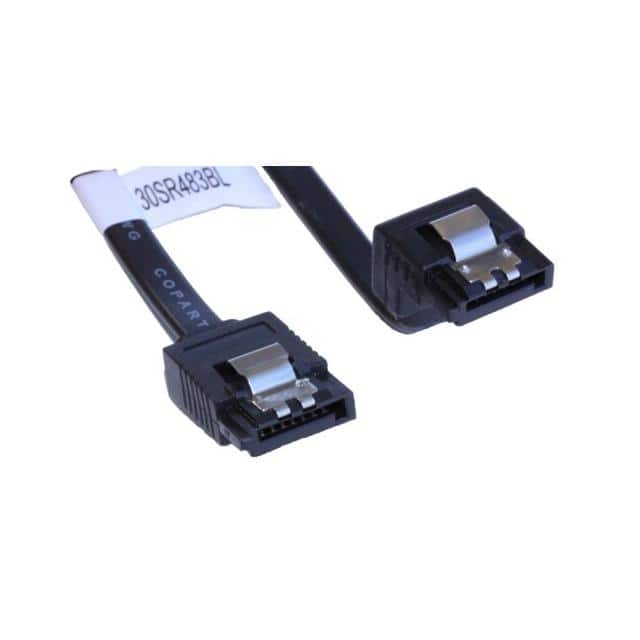 30SR991BL 39" SATA III CABLE STRAIGHT TO R