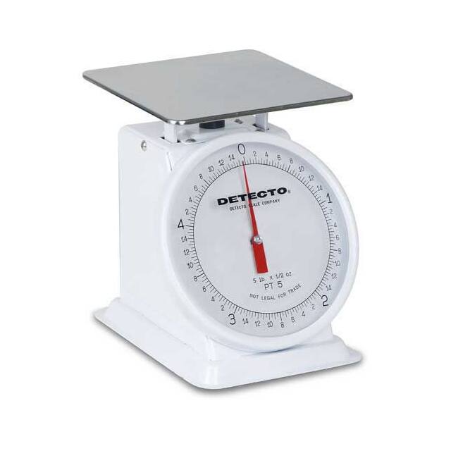 PT-5 TOP LOAD SCALE 5LB X 1/2OZ W/ EN