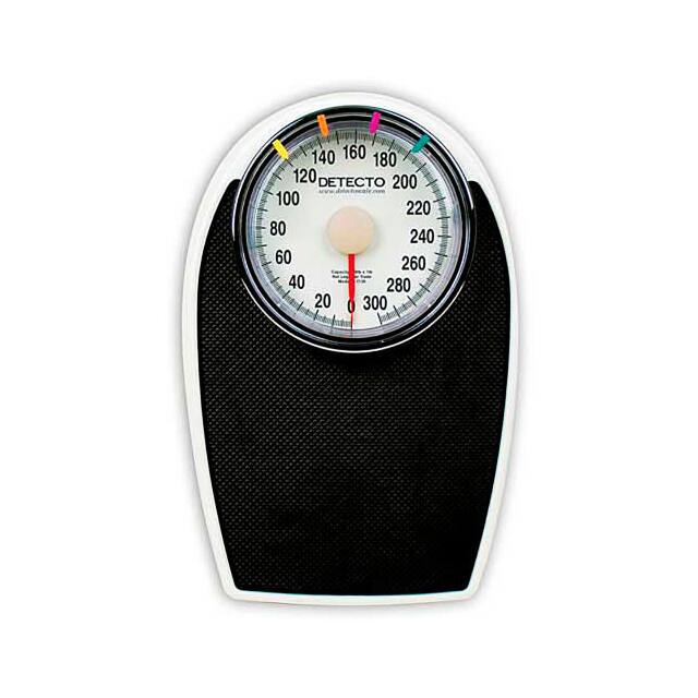 D-1130 BATHROOM SCALE 330LB X 1LB LOW P