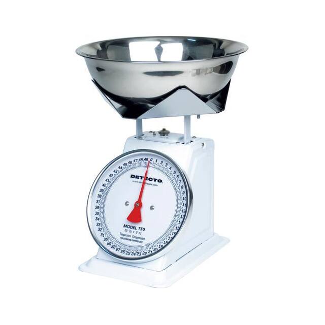 T50B TOP LOAD SCALE 50LB X 2OZ W/ 8"