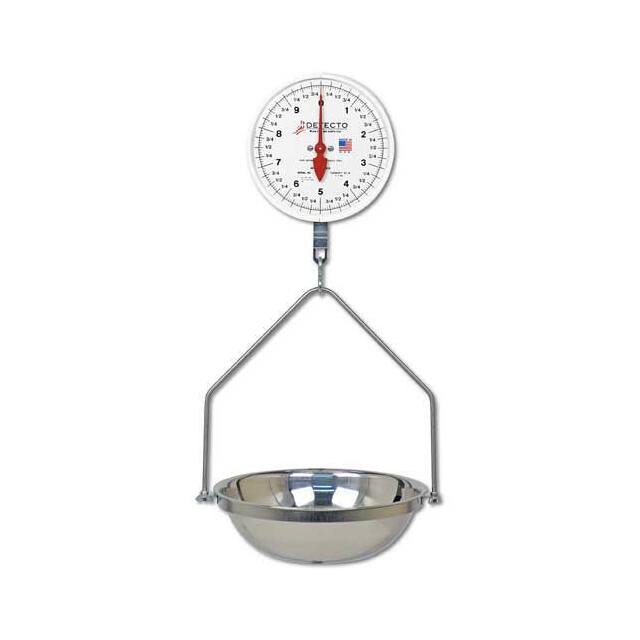 MCS-20F HANGING SCALE 20LB (10LB X 1OZ)
