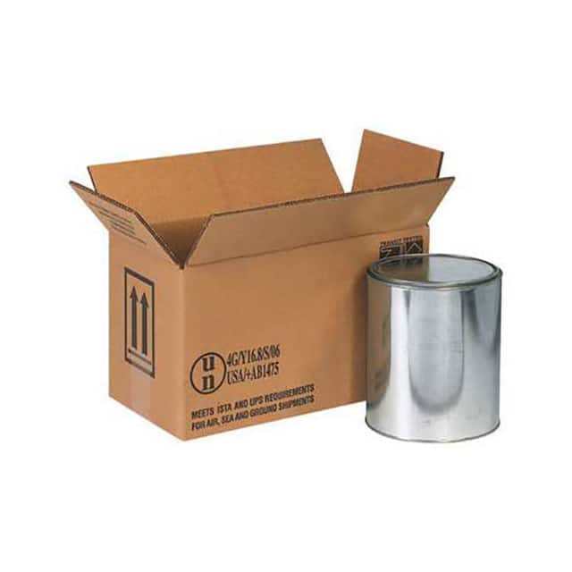 HAZCO2G (2) 1 GAL. HAZ MAT BOXES, 14-1/8