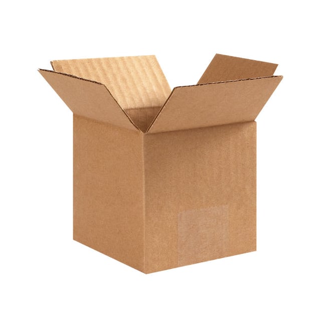 BS040404 4X4X4" CUBE CARDBOARD CORRUGATED