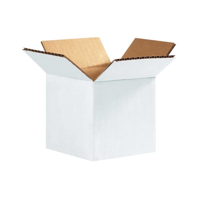 BS040404W 4X4X4" CARDBOARD CORRUGATED BOXE