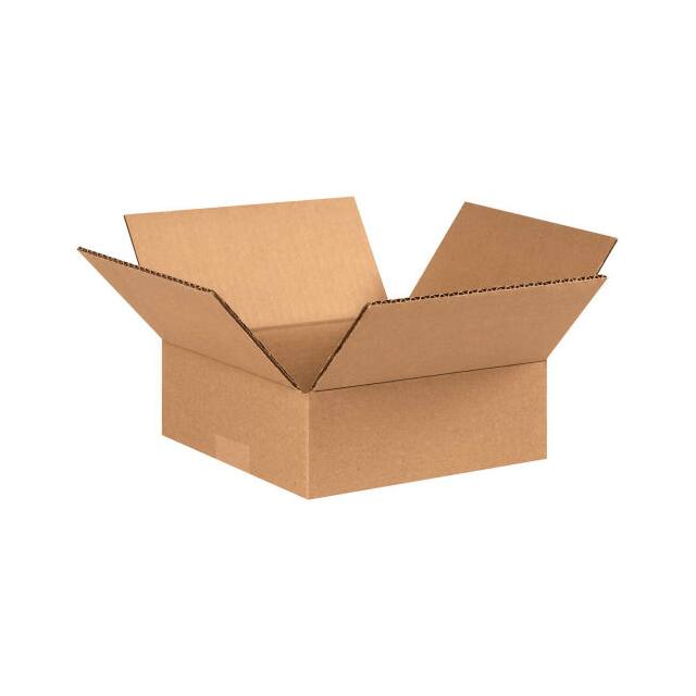 BS080803 8X8X3" FLAT CARDBOARD CORRUGATED