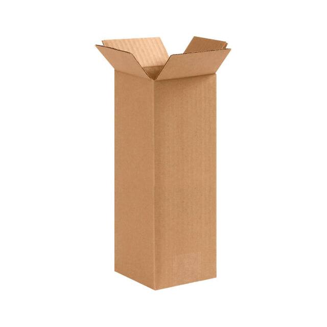BS040410 4X4X10" TALL CARDBOARD CORRUGATE