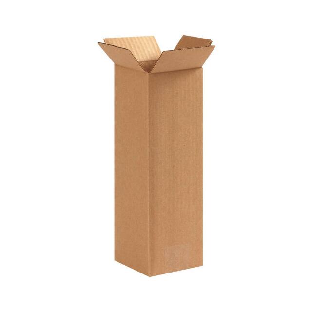 BS040412 4X4X12" TALL CARDBOARD CORRUGATE