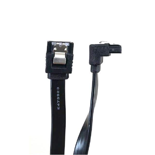 F03-10MSAB 40" SATA3 Str to Rt Ang w/ Latch