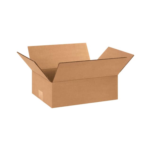 BS120904 12X9X4" FLAT CARDBOARD CORRUGATE