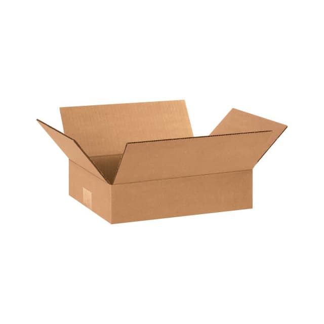 BS120903 12X9X3" FLAT CARDBOARD CORRUGATE