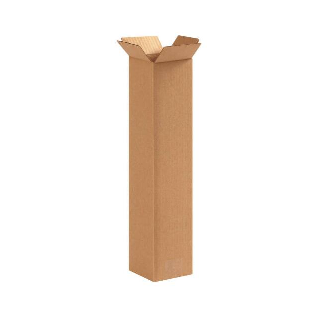 BS040418 4X4X18" TALL CARDBOARD CORRUGATE