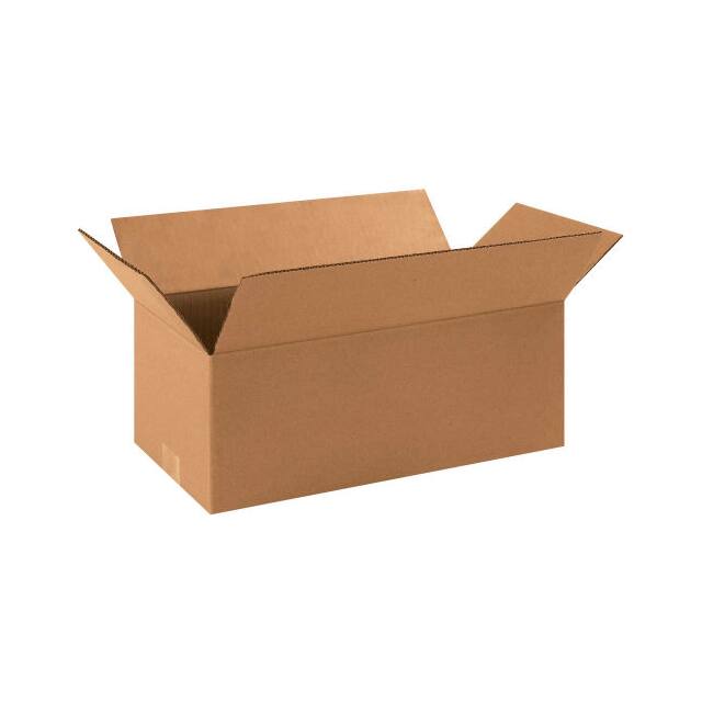 BS160806 16X8X6" LONG CARDBOARD CORRUGATE