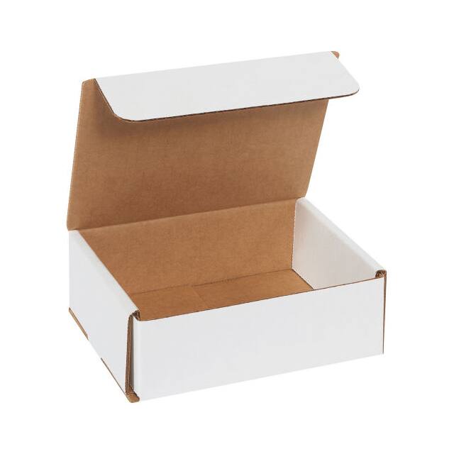 M652 6"X5"X2" WHITE CORRUGATED MAILER