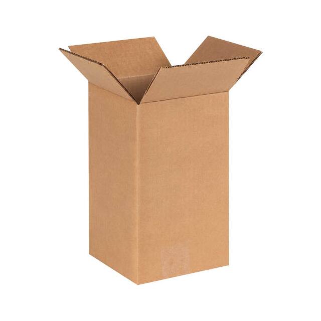 BS060610 6X6X10" TALL CARDBOARD CORRUGATE