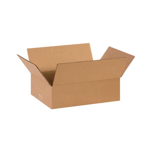 BS141004 14X10X4" FLAT CARDBOARD CORRUGAT