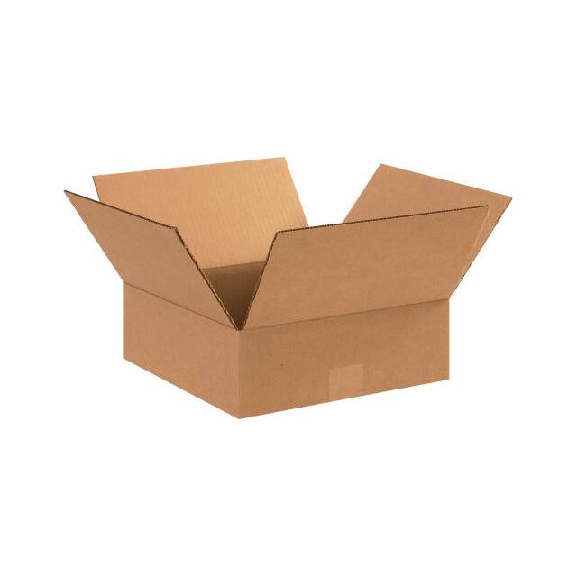 11114 11X11X4" FLAT CORRUGATED BOXES,