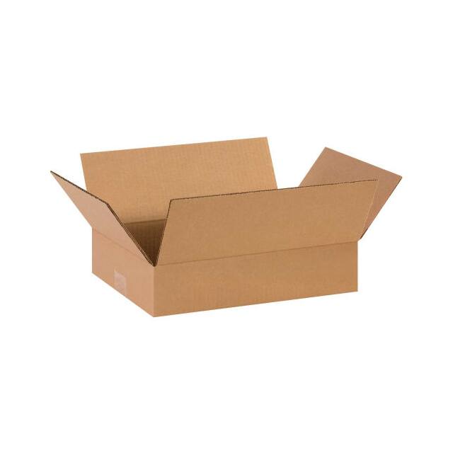 14103 14X10X3" FLAT CORRUGATED BOXES,