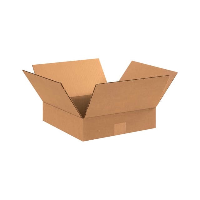 BS121203 12X12X3" FLAT CARDBOARD CORRUGAT