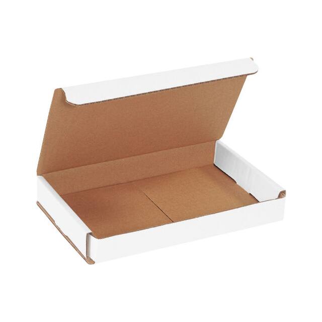 M851 8"X5"X1" WHITE CORRUGATED MAILER
