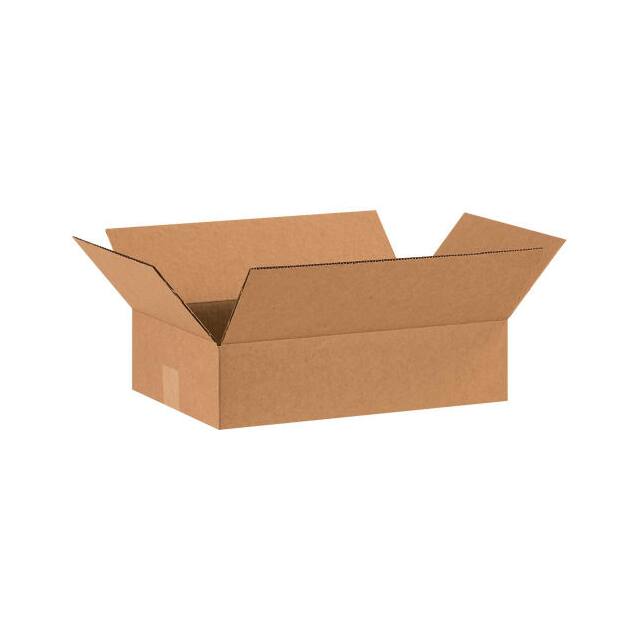 BS151004 15X10X4" FLAT CARDBOARD CORRUGAT