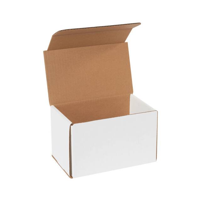 M855 8"X5"X5" WHITE CORRUGATED MAILER
