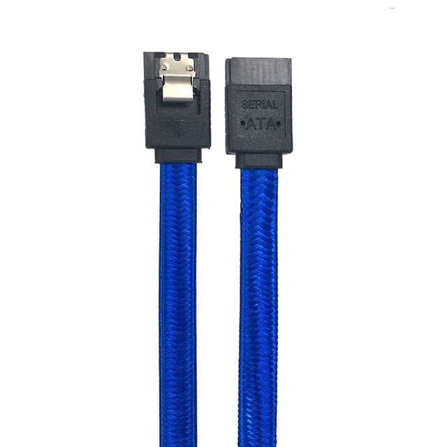F03-40SLBL-2 40" SATA3 Str Cbl w/Lock 2PK