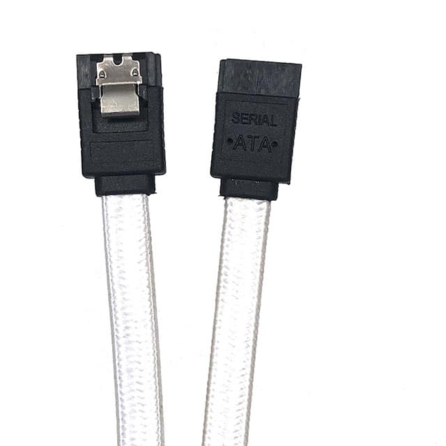 F03-40SLW-2 40" SATA3 Str Cbl w/Lock 2PK
