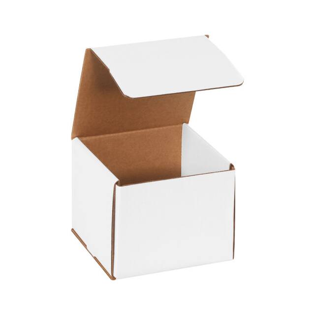 M665 6"X6"X5" WHITE CORRUGATED MAILER