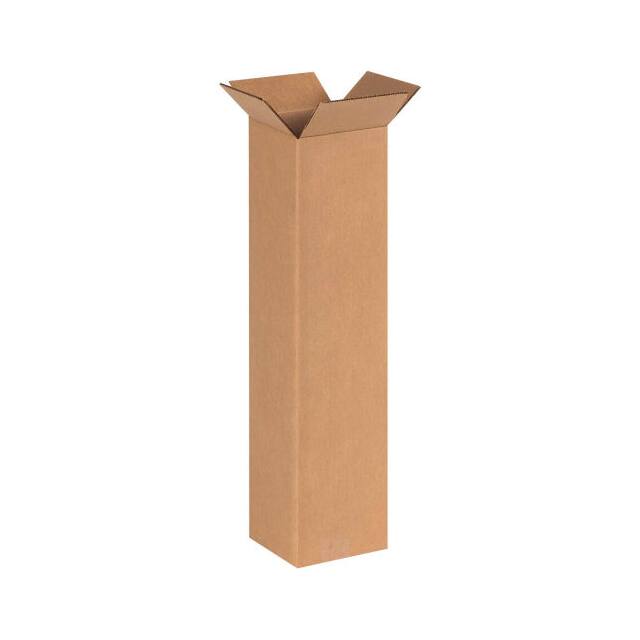 BS060624 6X6X24" TALL CARDBOARD CORRUGATE