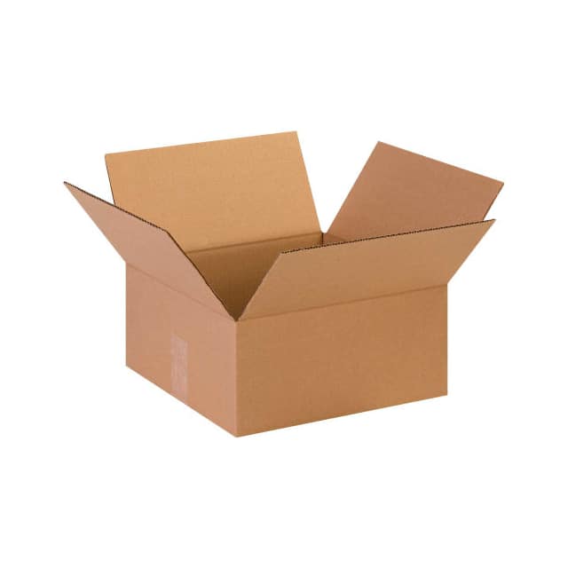 BS131306 13X13X6" FLAT CARDBOARD CORRUGAT