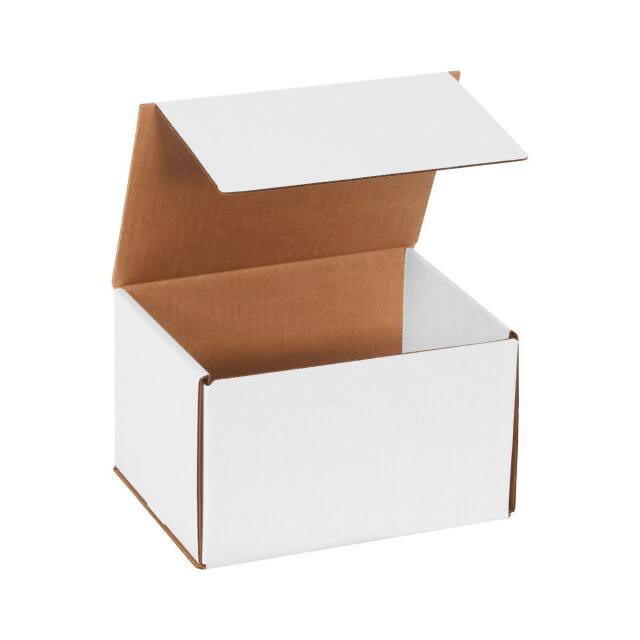 M865 8"X6"X5" WHITE CORRUGATED MAILER