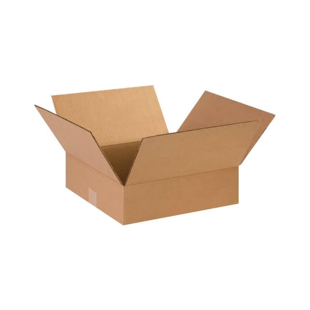 BS141404 14X14X4" FLAT CARDBOARD CORRUGAT