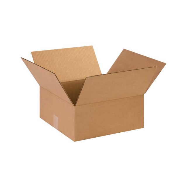 BS141406 14X14X6" FLAT CARDBOARD CORRUGAT