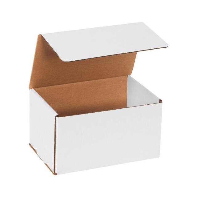 M965 9"X6"X5" WHITE CORRUGATED MAILER