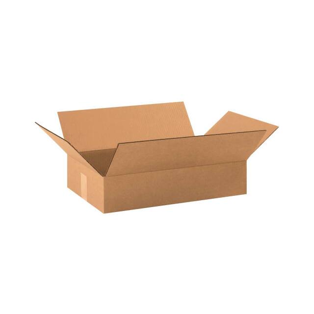 BS191204 19X12X4" FLAT CARDBOARD CORRUGAT