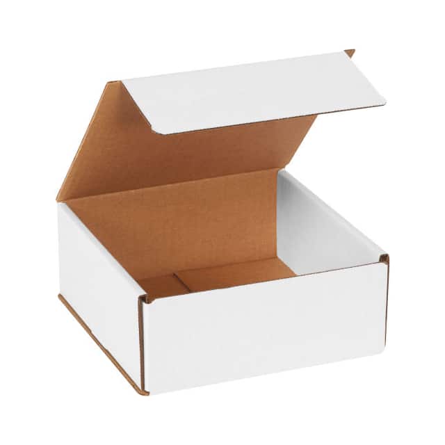 M773 7"X7"X3" WHITE CORRUGATED MAILER
