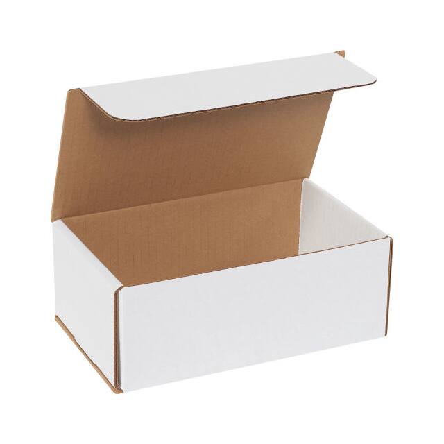M853 8"X5"X3" WHITE CORRUGATED MAILER