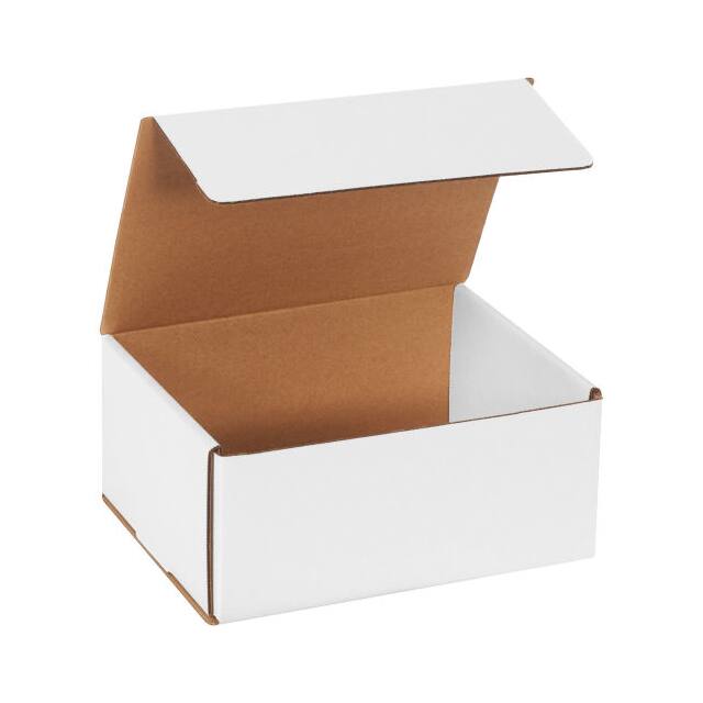 M974 9"X7"X4" WHITE CORRUGATED MAILER