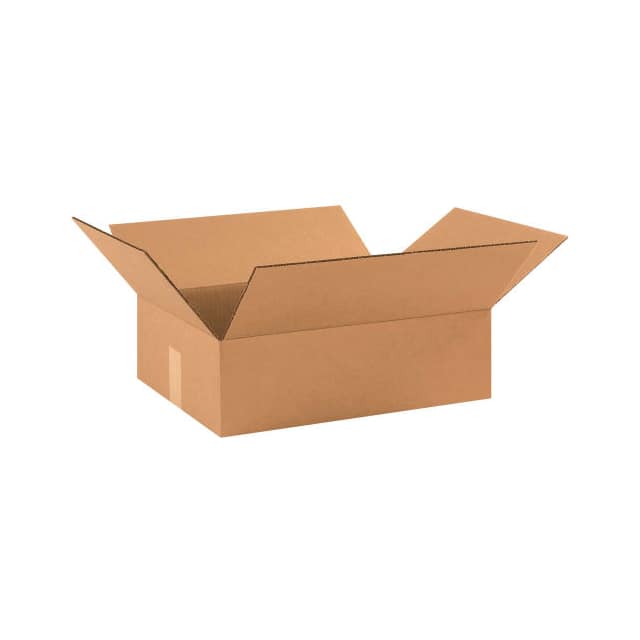 17123 17-1/2X12X3" FLAT CORRUGATED BOX