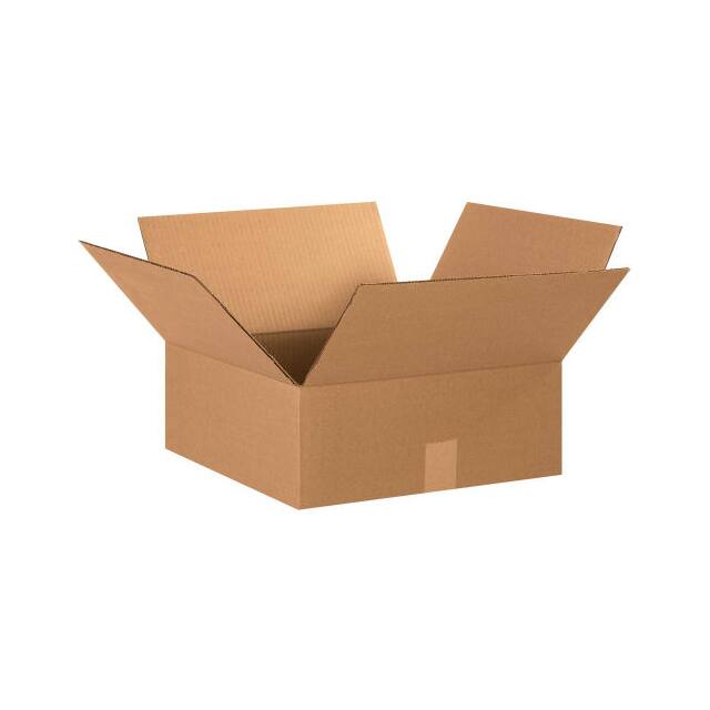 BS151506 15X15X6" FLAT CARDBOARD CORRUGAT