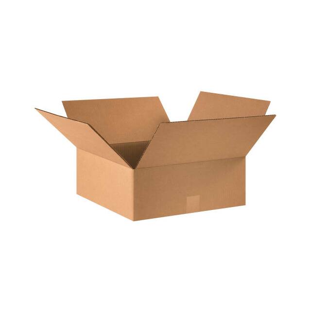 BS161606 16X16X6" FLAT CARDBOARD CORRUGAT