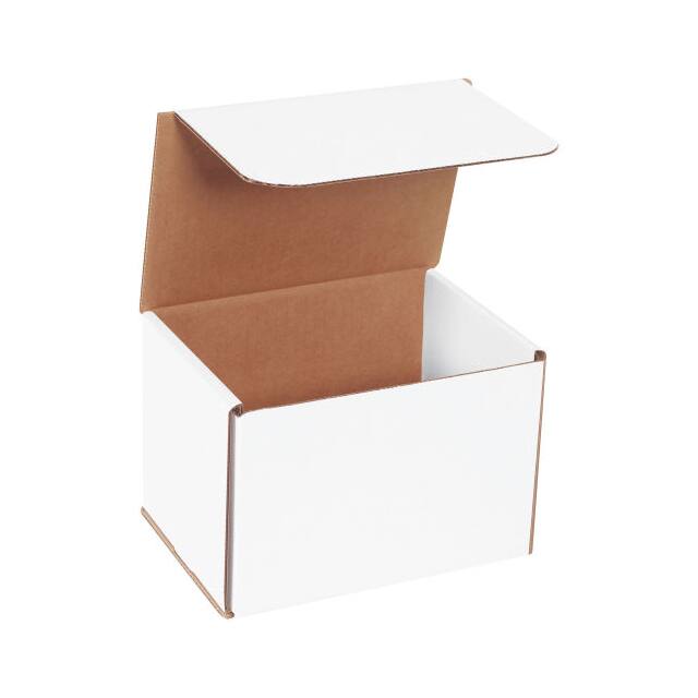 M755 7"X5"X5" WHITE CORRUGATED MAILER