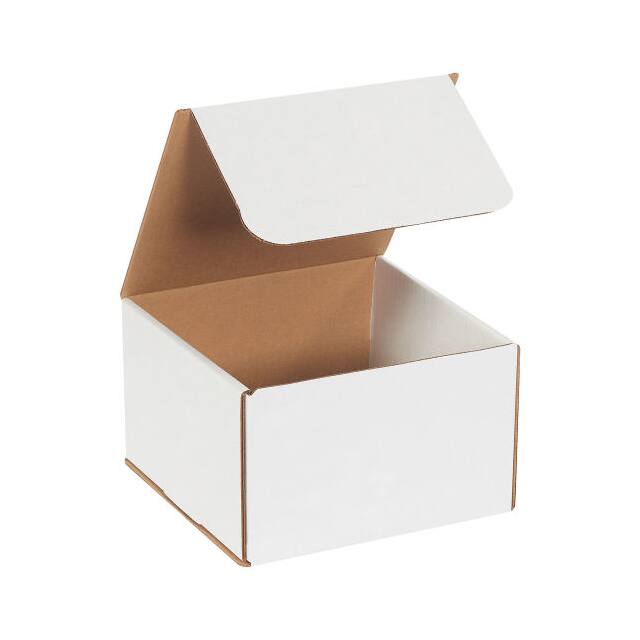 M885 8"X8"X5" WHITE CORRUGATED MAILER