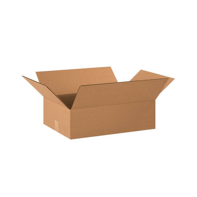 BS201406 20X14X6" FLAT CARDBOARD CORRUGAT