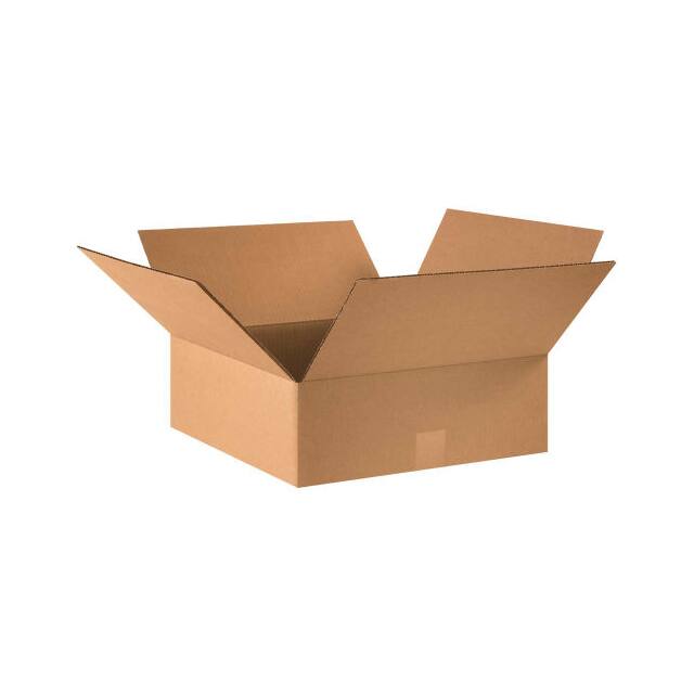 BS161605 16X16X5" FLAT CARDBOARD CORRUGAT