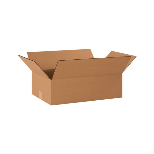 BS201206 20X12X6" FLAT CARDBOARD CORRUGAT