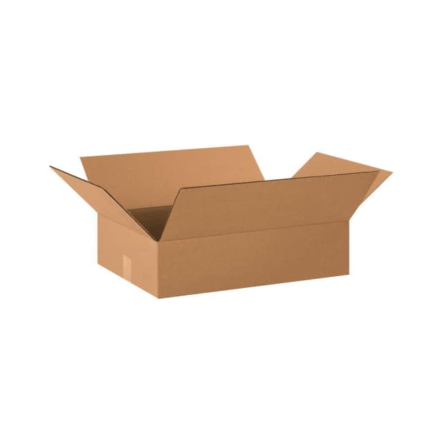 BS201404 20X14X4" FLAT CARDBOARD CORRUGAT