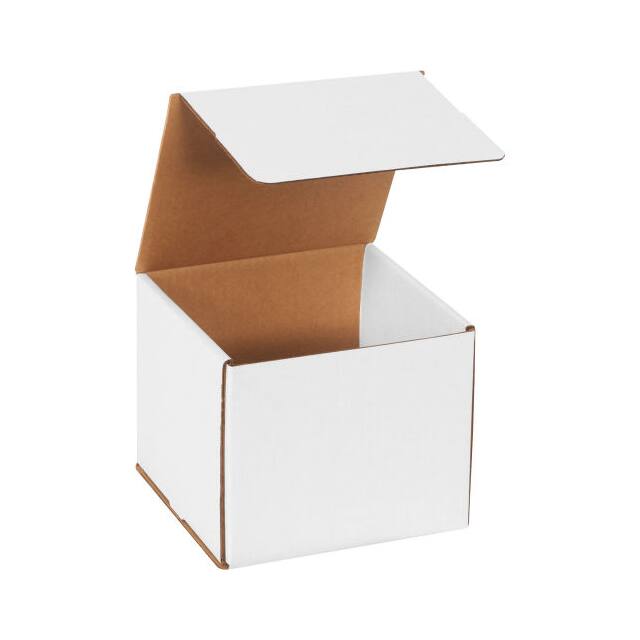 M776 7"X7"X6" WHITE CORRUGATED MAILER