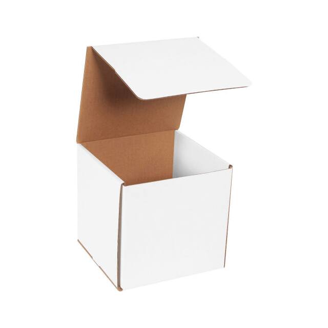 M777 7"X7"X7" WHITE CORRUGATED MAILER